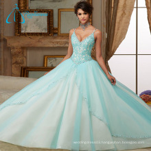 Sequined Beading Crystal Quinceanera Dresses Little Girls